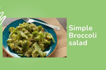 Easy Broccoli Salad Recipe | Healthy Side Dish | How to Make a Quick and Delicious Broccoli Salad