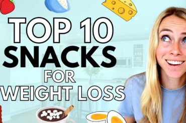 The *ONLY* Snacks I Will Ever Eat As A Nutritionist [healthy snacks for weight loss]