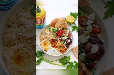 Mediterranean Chicken Salad #chickensalad #mediterranean  #tasty #food #easyrecipe