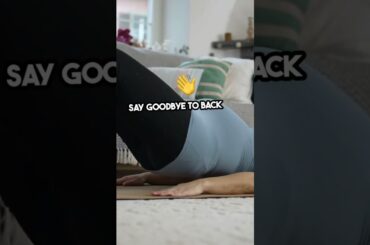 Yoga Poses to Relieve Back Pain #youtubeshorts #shortvideo #shorts #ytshorts