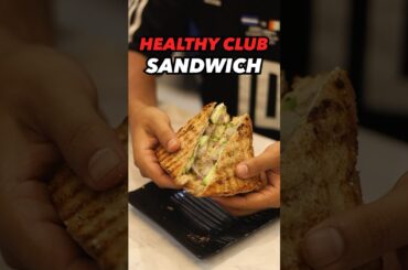 Healthy Club Sandwich Recipe #shorts #healthyrecipes