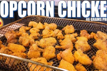 BODYBUILDING POPCORN CHICKEN | Low Calorie High Protein Weight Loss Recipe