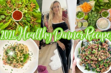 * NEW* COOK WITH ME // THREE HEALTHY DINNER RECIPES 2024