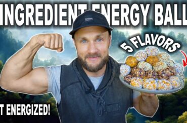 5 Energy Ball Recipes Using Only 5 Ingredients | Healthy & Delicious!