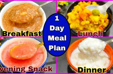 Baby Food Recipes For  1-5 Years | Baby Food Chart | Healthy Food Bites