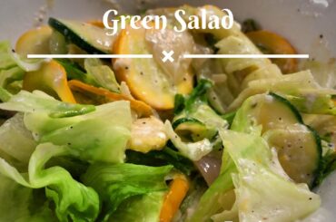 Green Salad recipe|| Leafy Salad|| 5 mins healthy snack|| Healthy Salad