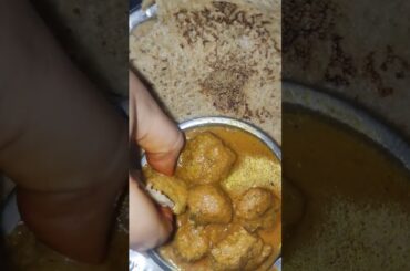 Oats Dosa and meat balls curry #cooking #food #recipe #healthy #deliciousfood