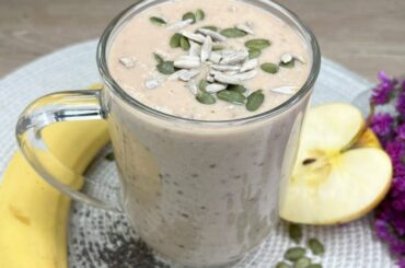 A highly nutritious and calcium rich slimming oat cocktail/ easy healthy recipes