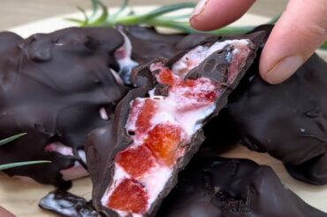 Easy and Healthy Snack / Healthy chocolate snack recipes/ easy and tasty!