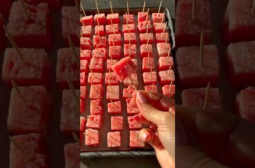 1 ingredient watermelon ice lolly | healthy snack