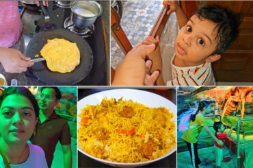 Indian mom weekend Morning routine with toddler/ weight loss breakfast recipes/Quick dinner