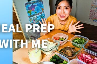 JAPANESE MEAL PREP FOR HEALTHY EATING | less then 2 hours