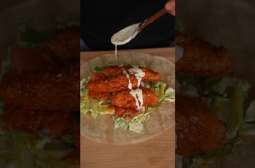 Honey Buffalo Chicken Wrap