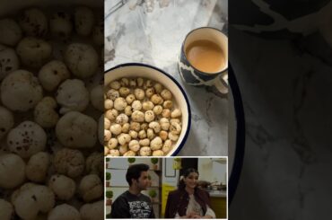 Sonam Kapoor’s favourite High calcium snack recipe #healthysnacks #weightlosssnacks #makhana #shorts