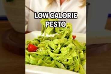 The ULTIMATE High Protein Low Calorie Pesto Recipe