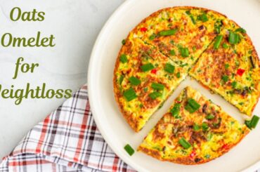 Oats Omelet For Weightloss | Oats Omelette with Veggies for Healthy Breakfast | Flavor Quotient