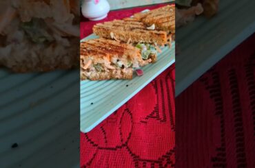 How to make a curd sandwich/dahi sandwich #shorts #viral #trending #food #shortsfeed #healthy