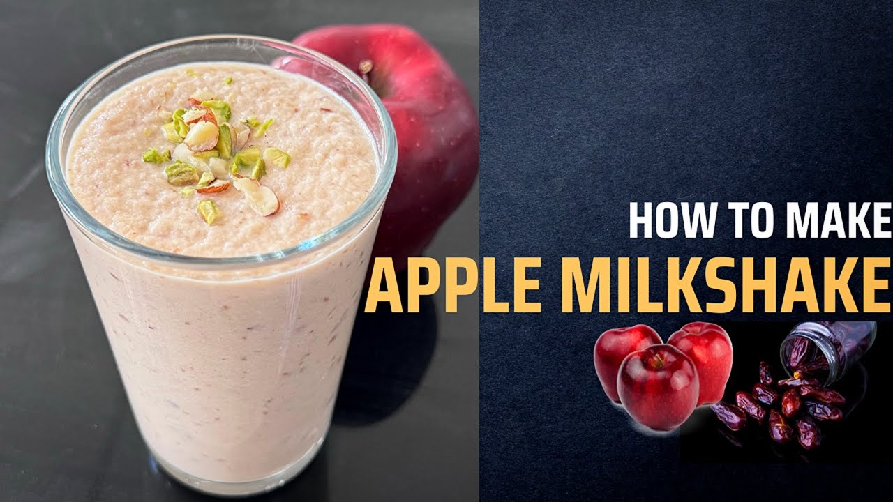 Apple milkshake | weight loss recipes | Dates apple smoothie for baby | apple recipes | Milkshake Apple milkshake | weight loss recipes | Dates apple smoothie for baby | apple recipes | Milkshake