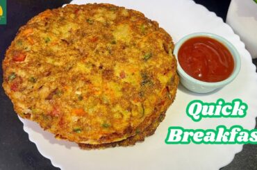 Quick & Healthy Breakfast Recipe |Sooji Pancake Recipe | New Breakfast Ideas | Ruby’s Kitchen Hindi