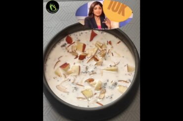 Shilpa Shetty's Fav. High Fibre Breakfast Recipe | Healthy Oats Recipe #shorts #short #viralvideo