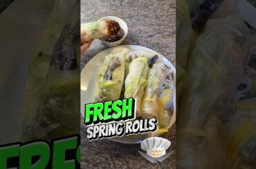 How to make fresh spring rolls easy recipe