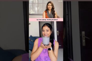 Mrunal thakur’s smoothie - No Cooking : Healthy Breakfast Ep 3 #healthybreakfast #glowingskin