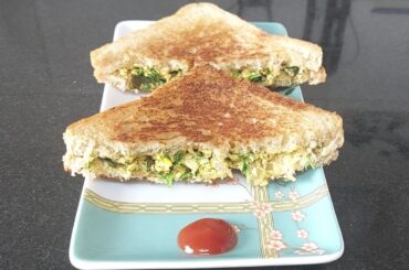 Paneer Mint Sandwich | Paneer Pudina Sandwich | Easy, Tasty and Healthy Sandwich