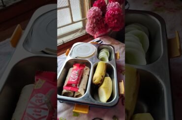 simple healthy lunch box for husband #shorts#sooseki#pushpa