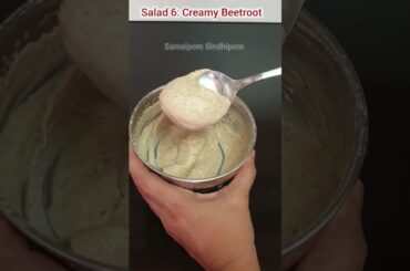 Husband's Lunchbox | Salad Week | Creamy Beetroot Salad #shorts #samaipomsindhipom #lunchbox #salad
