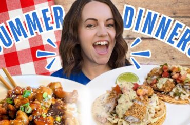 Savor Summer: 3 Quick & Healthy Dinner Recipes! Winner Dinners 199