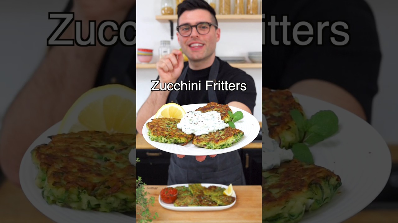 Zucchini Fritters (vegetarian & vegan) Zucchini Fritters (vegetarian & vegan)