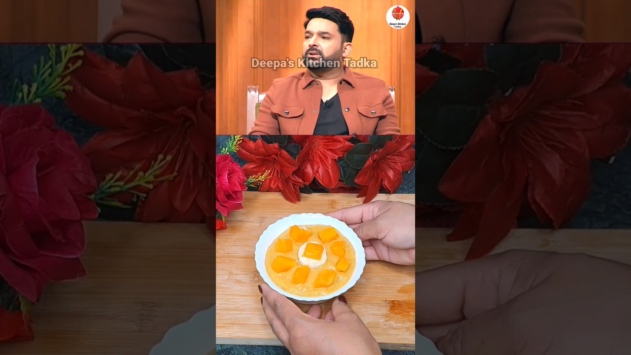 Kapil Sharma’s Healthy Eating Habits | Oats Smoothie Bowl Recipe #shorts Kapil Sharma's Healthy Eating Habits | Oats Smoothie Bowl Recipe #shorts