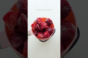 3-ingredient creamy ice-cream - healthy, quick recipe