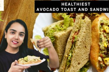 ||Avacado Toast And Sandwich||Protein-Rich, Healthiest breakfast and Snack||@KomalKitchenCreation