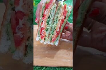 2 Loaded Sandwich - Perfect for a quick healthy delicious and filling meal #sorts