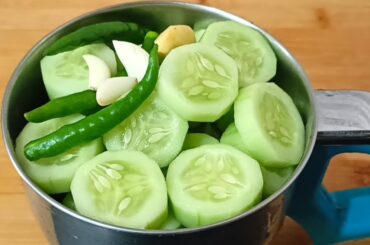 Soft & layered paratha recipe/Cucumber chapathi/healthy weight loss recipe/cucumber paratha