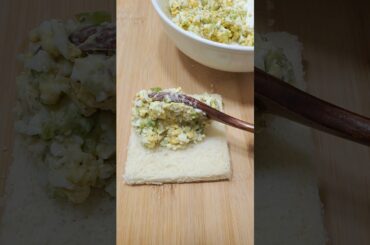 Boiled Egg Sandwich ASMR #shorts #asmr