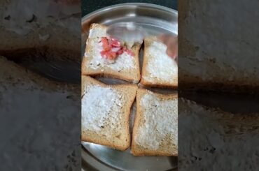 vegitable Sandwitch chesanu wheat bread tho healthy way lo#healthy#tasty#yummy#short#viral