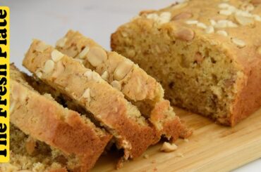Super Healthy Peanut Butter Bread @thefreshplate06