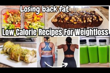 HEALTHY Meals For WEIGHTLOSS -10 lbs | Low Calorie, High Protein Meals I Eat In A Day For Fat Loss