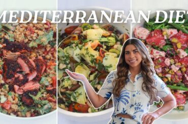 Mediterranean Diet Weight Loss Recipes | Quick and Easy Healthy Meal Ideas | Summer Meal Prep