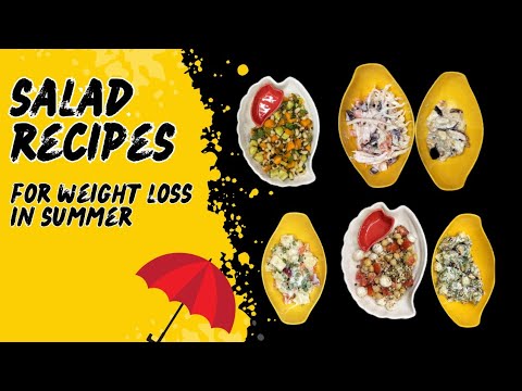 Easy weight loss salad recipes for summer l refreshing and healthy recipes #salads #quickrecipe Easy weight loss salad recipes for summer l refreshing and healthy recipes #salads #quickrecipe