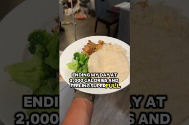 I Ate a Daily 2,000 Calorie Meal Plan for 24 Hours!