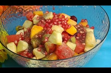 Summer Fruit Salad Recipe / Healthy Salad Recipe / Weight Loss Salad / New Yummy Tasty Salad Recipe