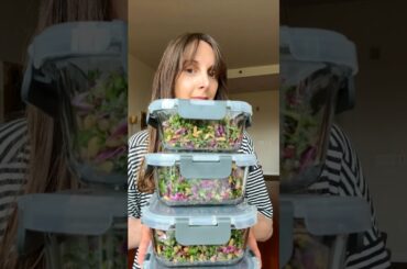 FOR LONGEVITY-I MEAL PREP THIS EVERY WEEK @cookingforpeanutssalad, healthy, vegan, protein, iron