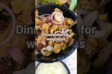 dinner idea for weightloss| healthy dinner recipe#shortsvideo #healthykhana #shorts