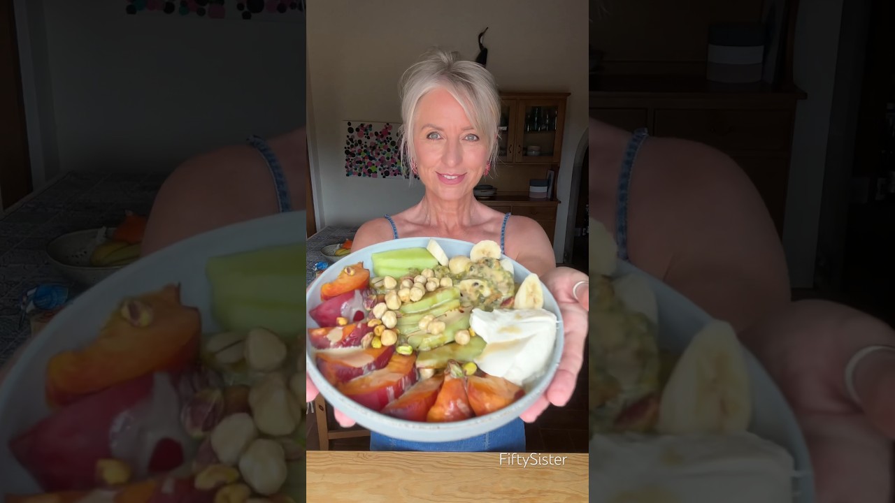 Plant based breakfast for weight maintenance. #menopauseweightloss #weightlossjourney #healthyaging Plant based breakfast for weight maintenance. #menopauseweightloss #weightlossjourney #healthyaging