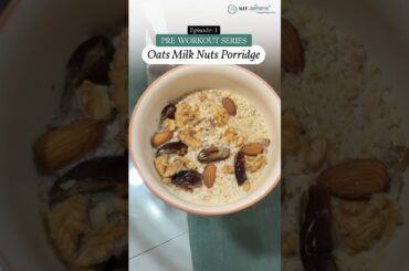 #preworkout #recipe #oats #almonds #porridge #hearthealthy #healthyfood #highfiber #highprotein #gym