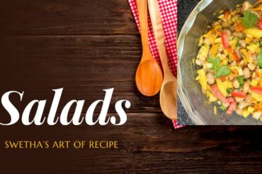 Healthy Salad Recipes for Rapid Weight Loss | High protein salad| Swetha's Art of Recipe