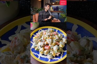 Kartik Aaryan's Healthy High Protein Soya Chunks Salad Recipe to Stay Fit #shorts
